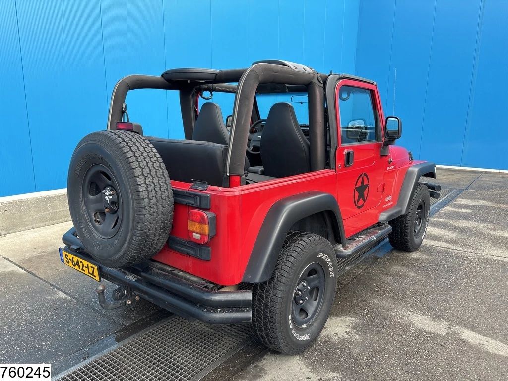 Jeep Wrangler 2006 - 4.0i Soft cabrio 4x4 4x4, Winch, Automatic afbeelding 4
