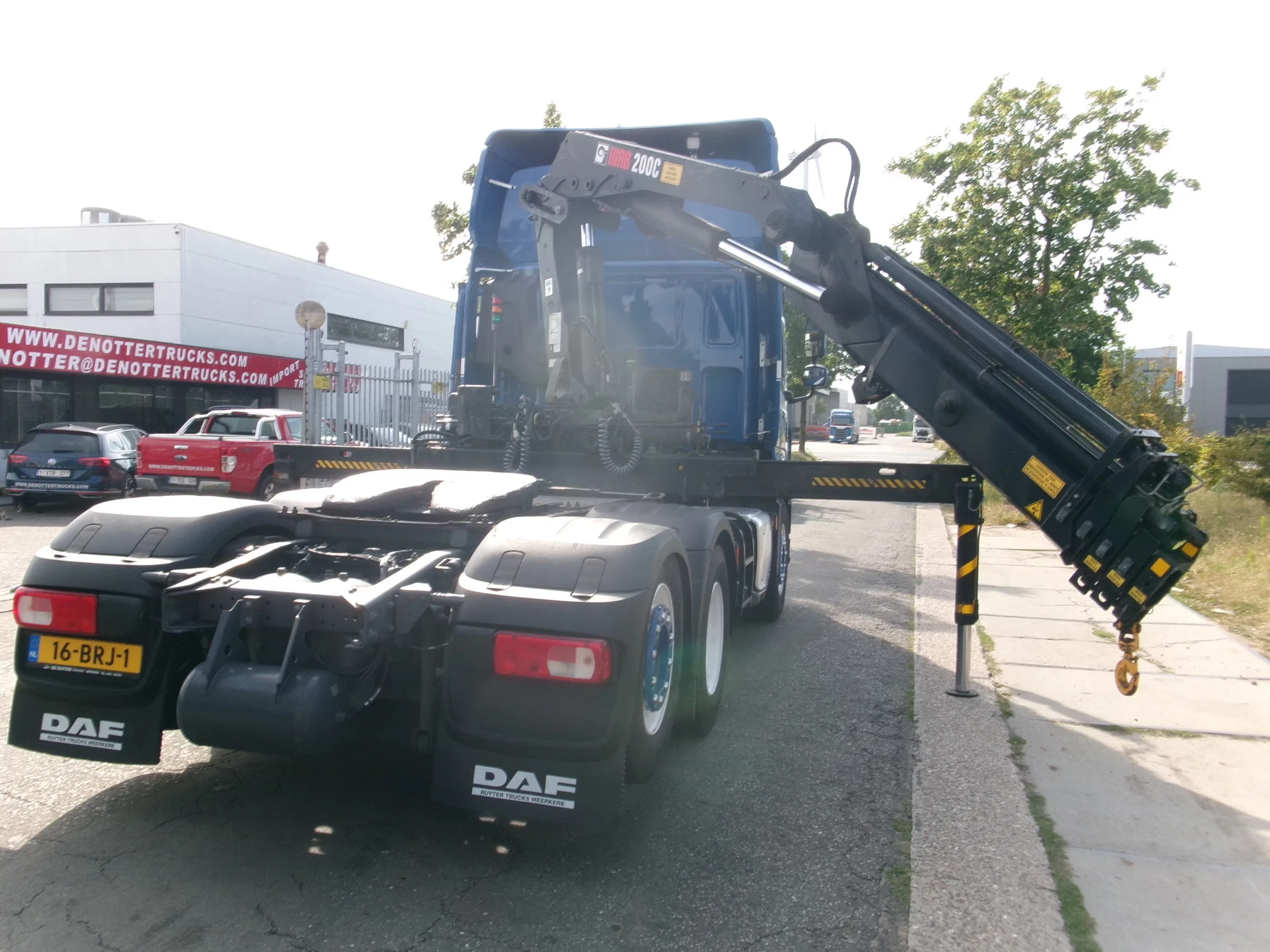 DAF CF 430 2021 - 13 LTR + HIAB 200 APK 05-27 immagine 29