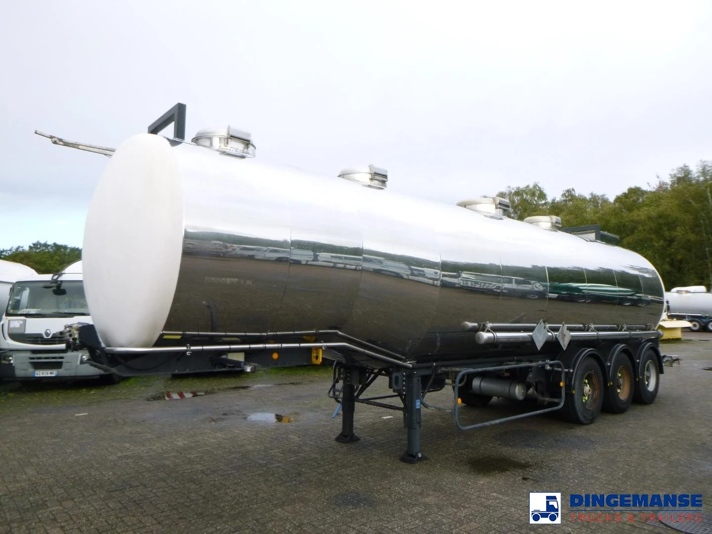Maisonneuve Chemical tank inox 34.6 m3 / 1 comp 1989 afbeelding 1