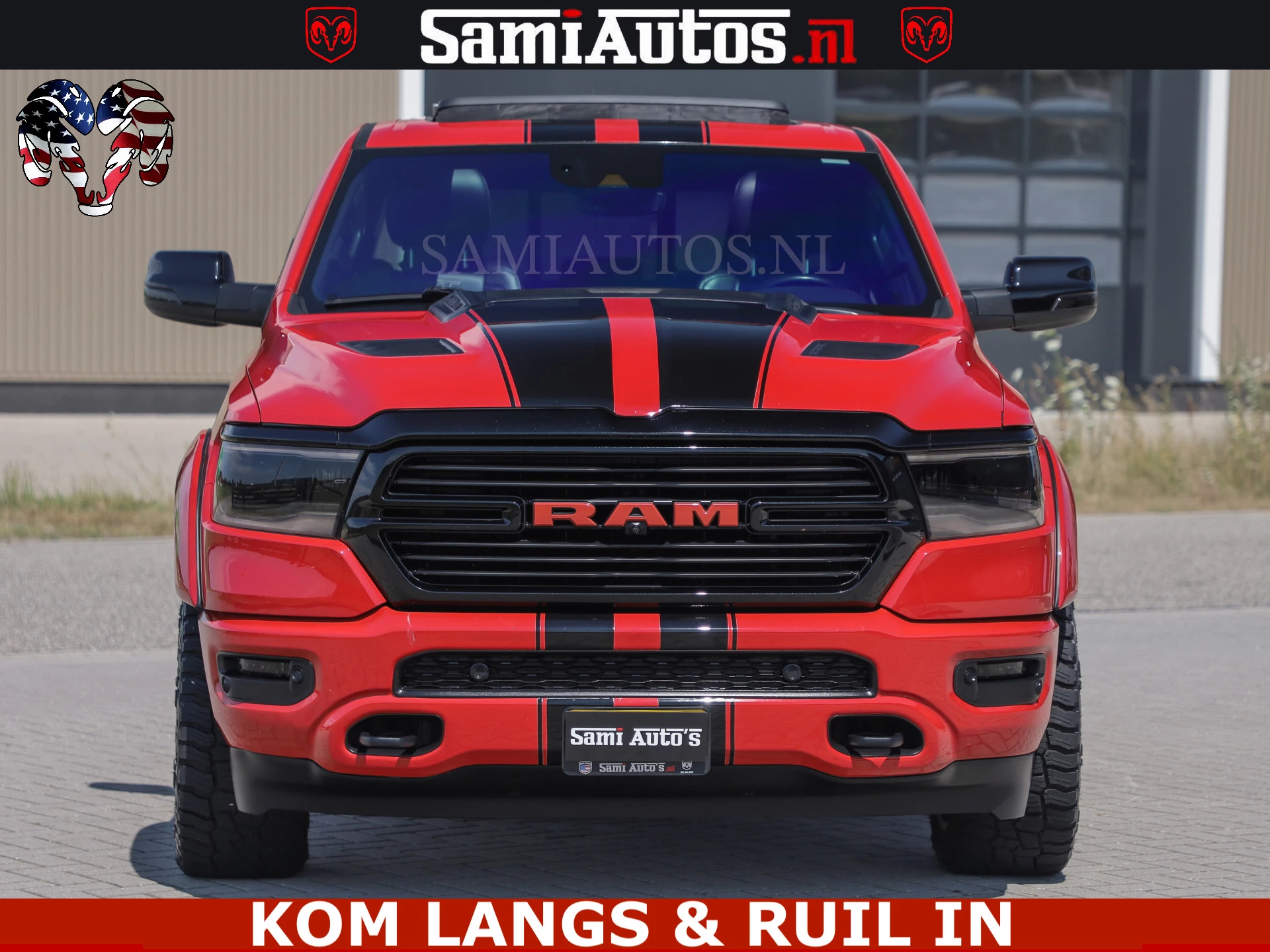 Dodge Ram Pick-Up 2024 - GT TRX PACK | 5.7 V8 HEMI | FLAME RED | HULK PACK | LUCHTVERING | MEGA DIK | DC | afbeelding 2