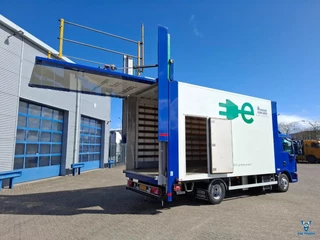 MAN TGL 2010 - E-TGL 8.180 / 100% ELECTRIC / ONLY:1852 KM / 150KW / 75 KM RANGE / NL MOVING TRUCK / LOADING PLATFORM / STAMPS / AUTOMATIC / 2010 te koop