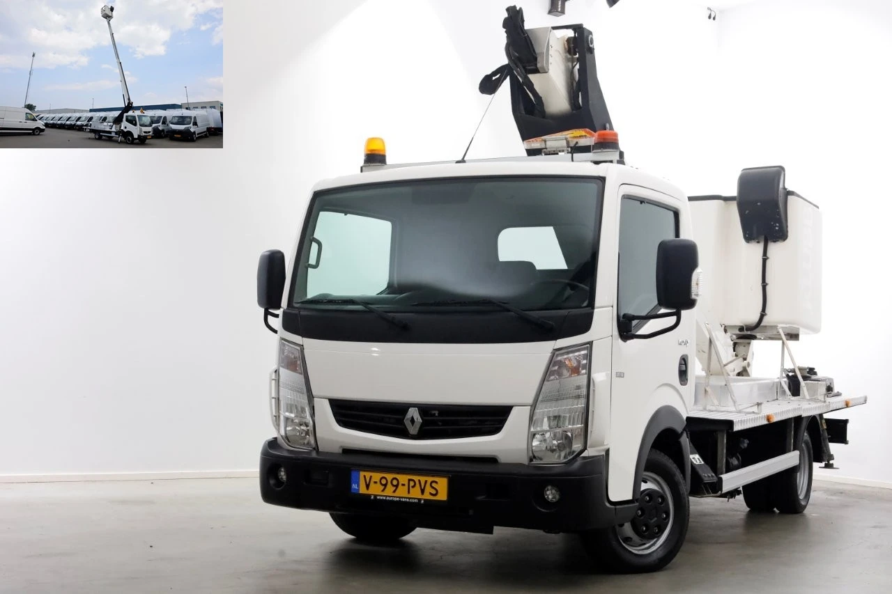 Renault Maxity 2019 - 3.0 DCI 130pk E6 Hoogwerker Werkhoogte 14.5 meter PTO 08-2019 afbeelding 1
