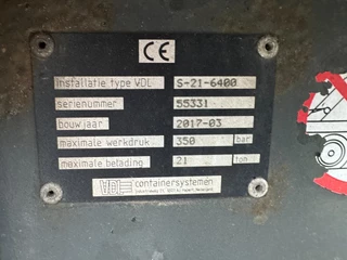 DAF CF 440 2017 - 6X2 EURO 6 21T VDL HOOK изображение 19