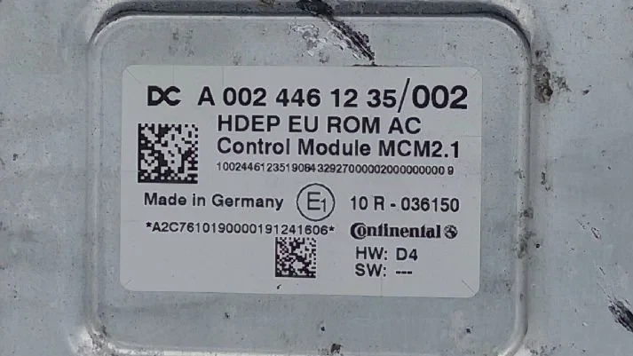 Mercedes-Benz - Electrical System Motor ECU MB OM470LA afbeelding 2