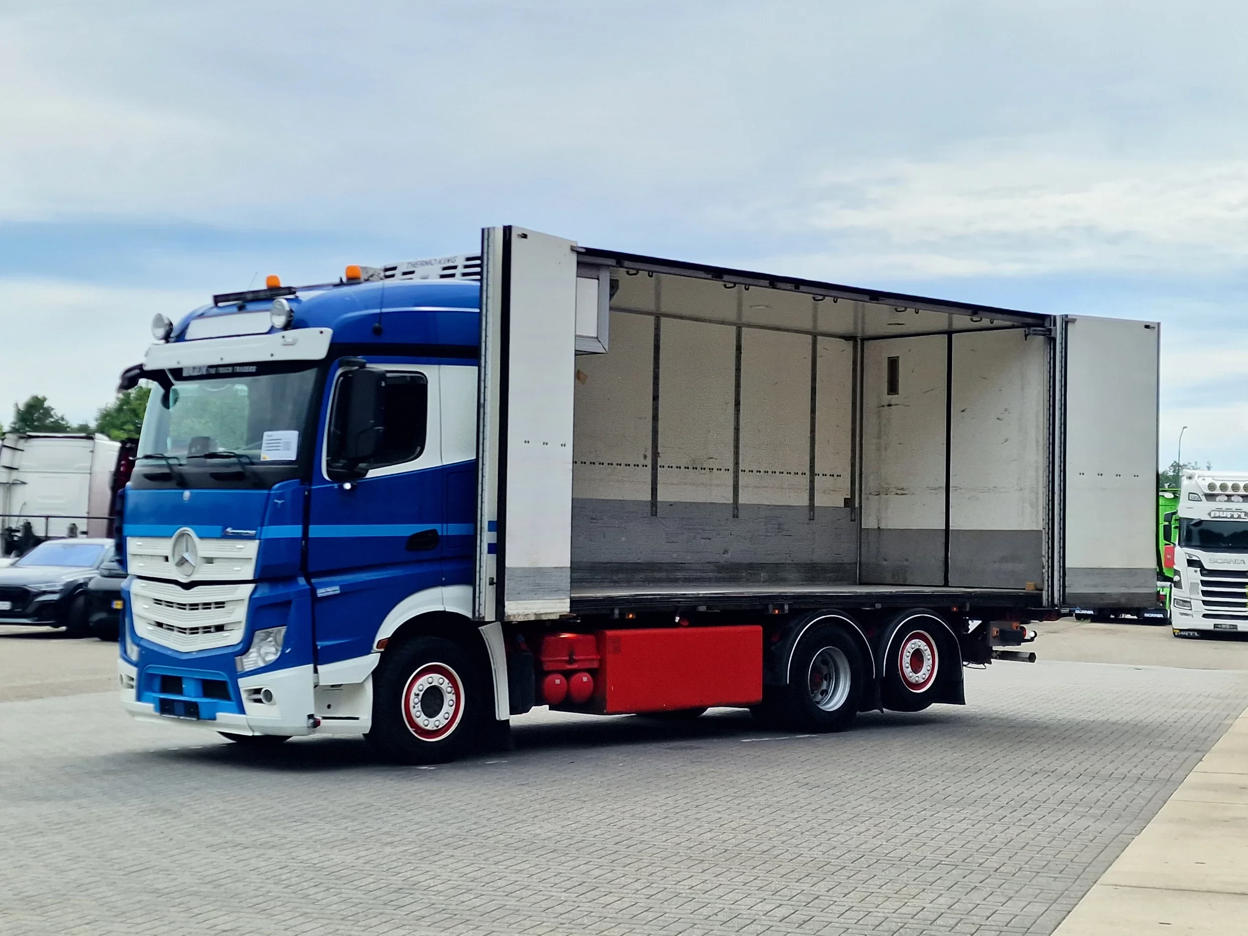 Mercedes-Benz Actros 2019 - 2553 6x2 - Thermoking frigo - Loadlift + Narko trailer 3 axle изображение 45
