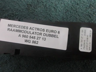 Mercedes-Benz Actros - A 960 545 27 13 RAAMMODULATOR DUBBEL EURO 6 afbeelding 2 miniatuur