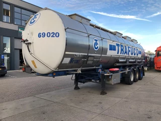 Van Hool N/A 1990 - Tank / 33.280 LT / 4 compartments / ADR / Inox obrazek 4