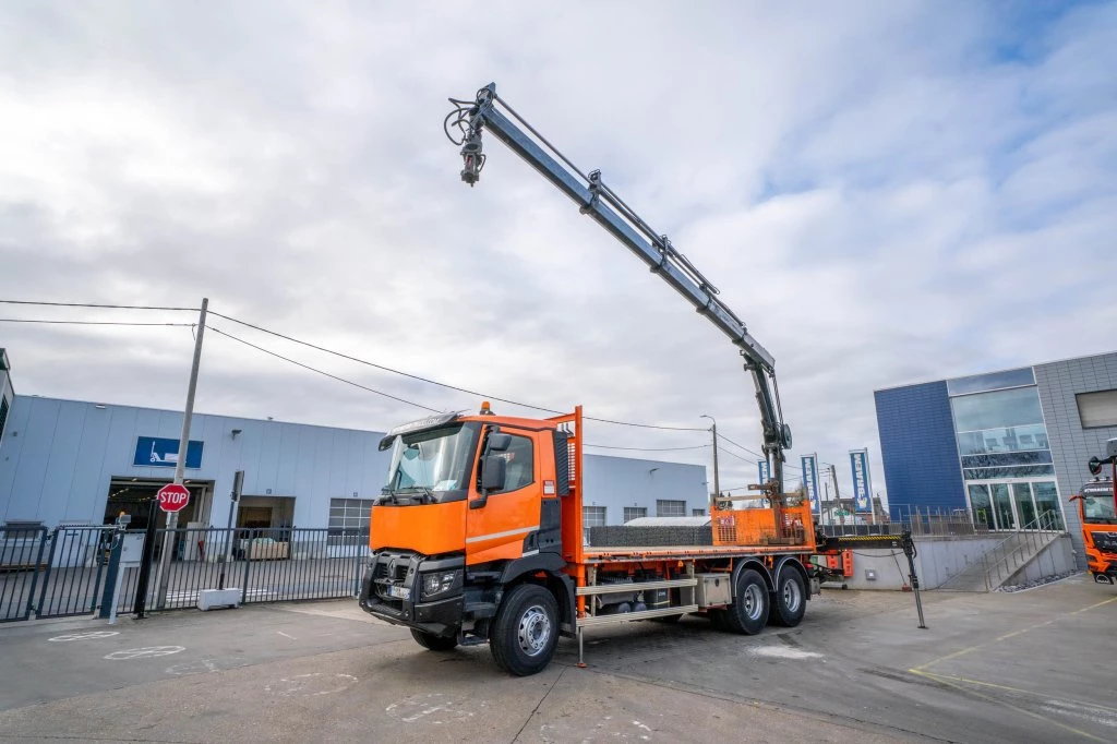 Renault 2016 - C 430 DXI-6X4+ HIAB 18T/m / 3 EXT afbeelding 1