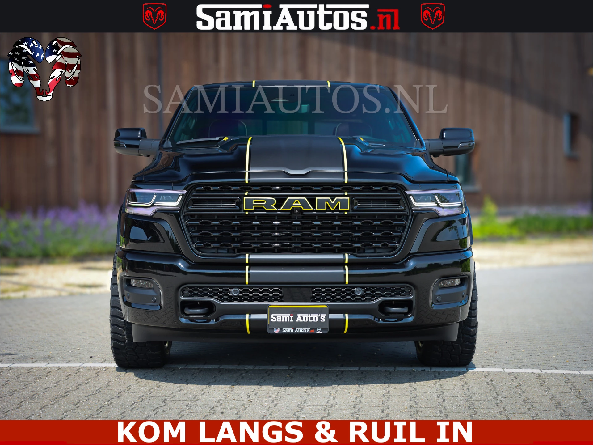 Dodge Ram Pick-Up 2024 - Limited Night Sport High Output 540HP 706Nm | Massage + Full Option | De Meest Luxe en Volle in zijn Klasse | zdjęcie 2