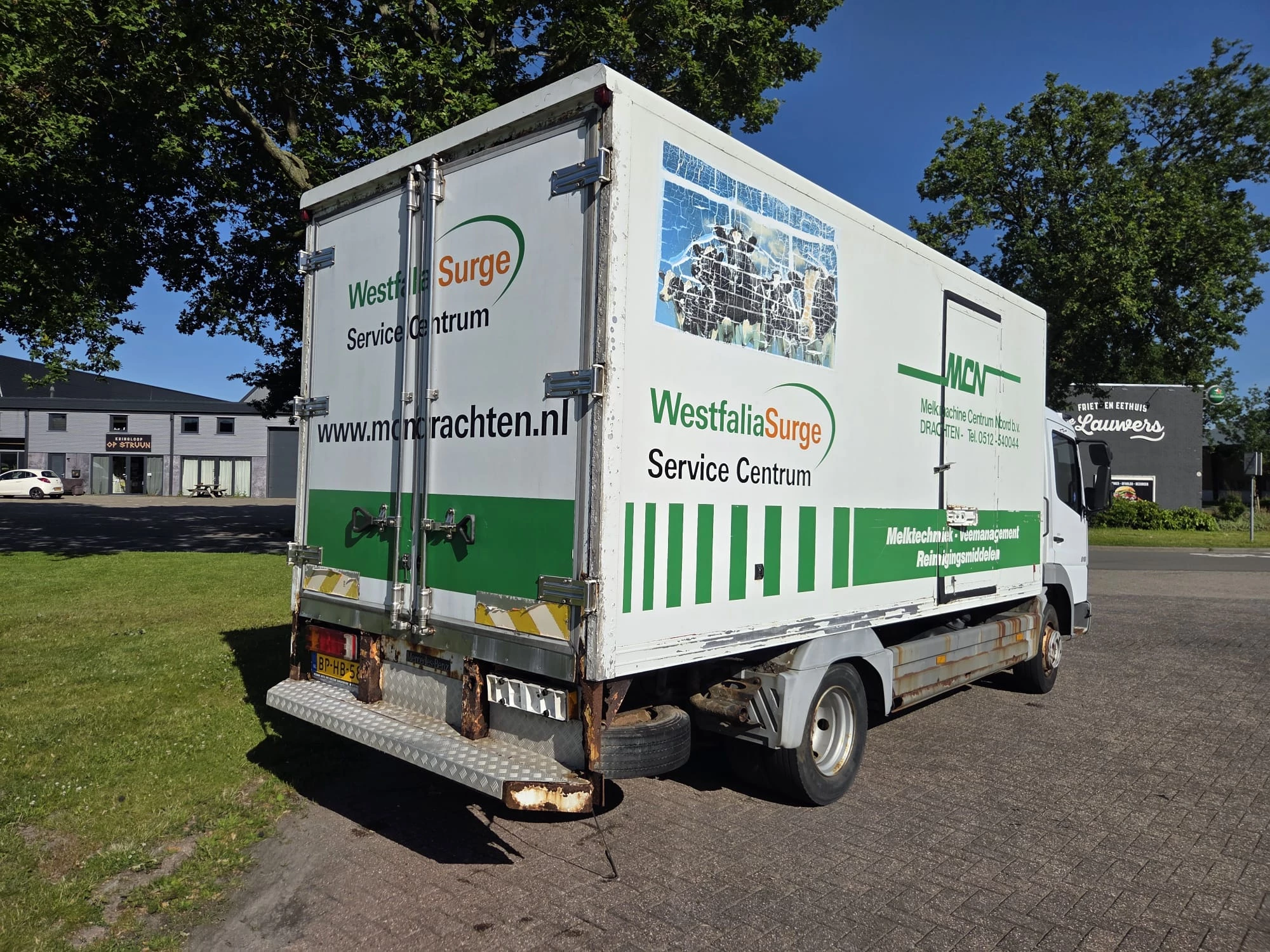 Mercedes-Benz Atego 2004 - 815 Full Steel Suspension afbeelding 4