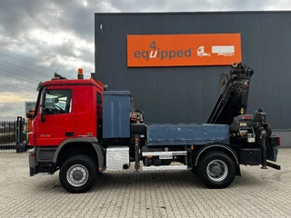 Mercedes-Benz Actros 2011 - 2046 ACTROS 2046 4x4 / FULL SPRING / HIAB 288 EP 5 HIPRO Crane / EURO-5 afbeelding 7
