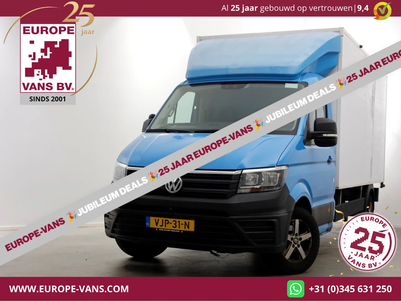 Volkswagen Crafter 2021 - 35 2.0 TDI E6 Bakwagen met achterdeuren 2-Persoons 03-2021 immagine 1