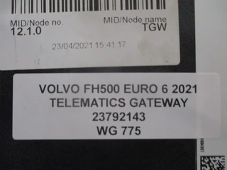 Volvo FH - FH500 23792143 TELEMATICS GATEWAY EURO 6 imagem 3 miniatura