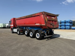 DAF XF 450 2018 - XF450 FT 4X2 I.C.M. 2016 Schmitz SGF*S3 27m3 stalen kipper immagine 5