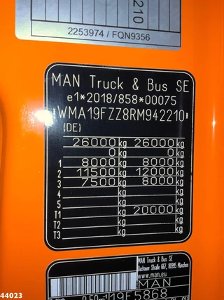 MAN TGS 2024 - 26.330 Zoeller 23m³ Delta Lifter bild 24