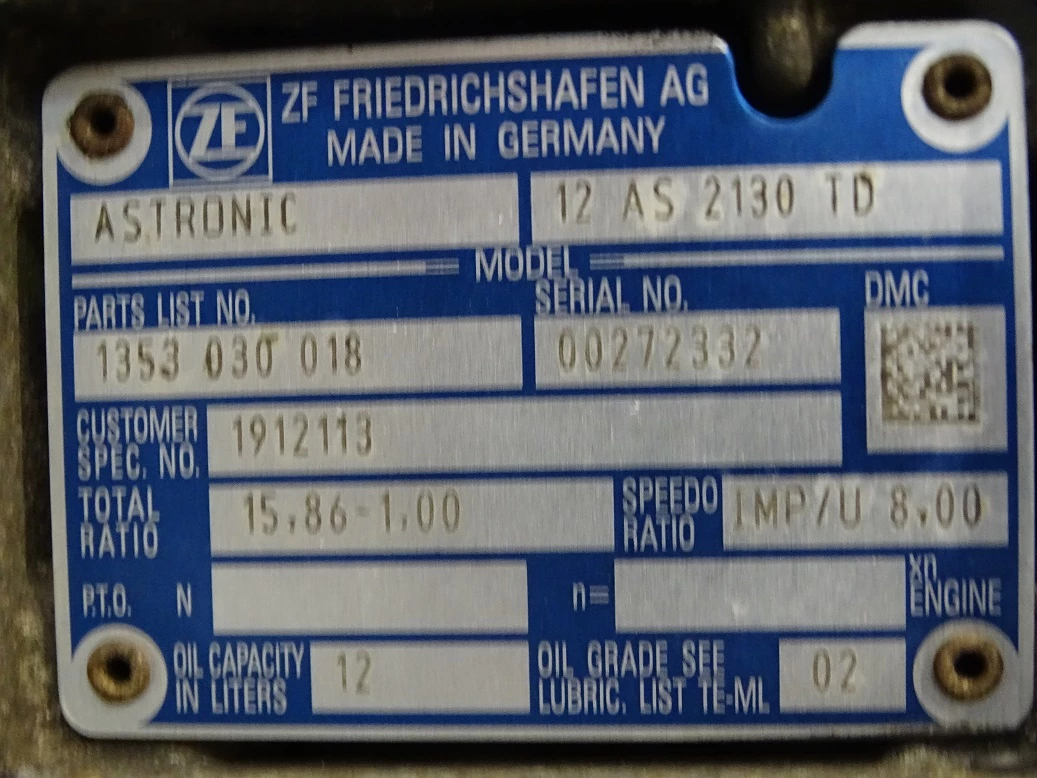 DAF 2015 - ZF12AS 2130 TD obrázek 2