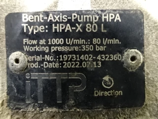 - Geen producent - N/A - BENT-AXIS-PUMP HPA obrazek 2