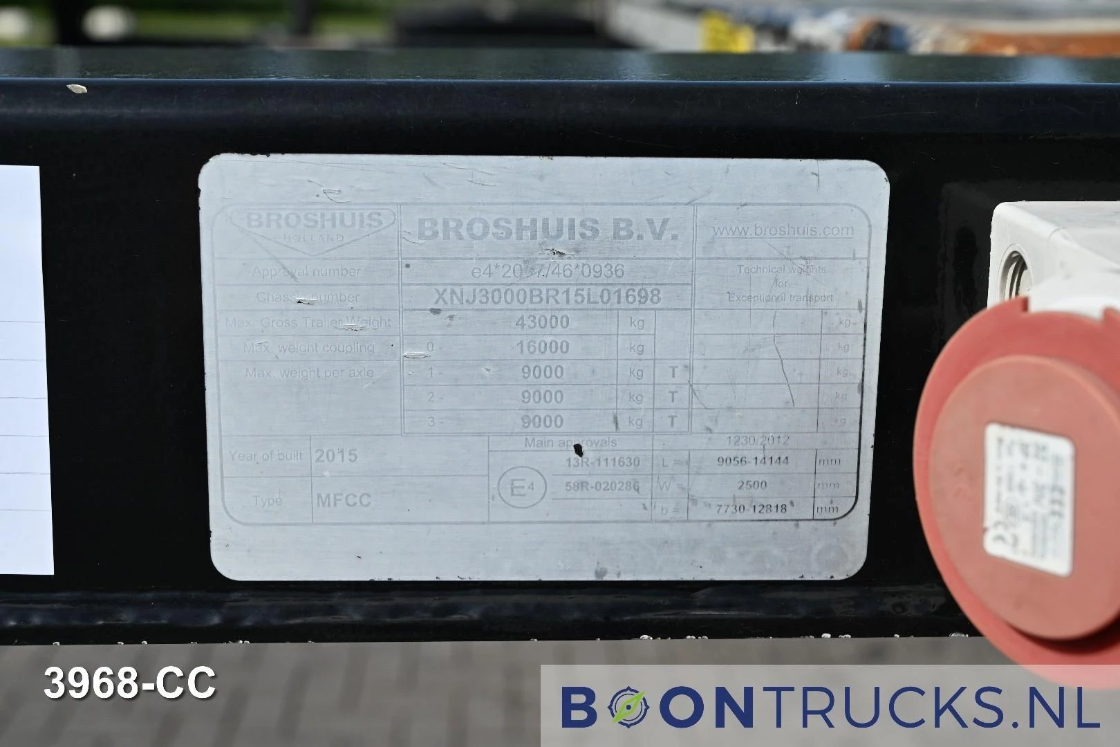 Broshuis 3UCC-39/45 2015 afbeelding 30