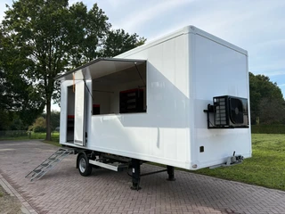 Kuiper PLC 2022 - Be oplegger 5 ton GESLOTEN WURTH inrichting Kast afbeelding 3 miniatuur