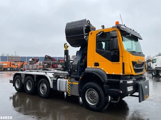 Iveco Trakker 2018 - AD380T41W 8x6 Euro 6 HMF 19 Tonmeter Z-kraan imagem 5