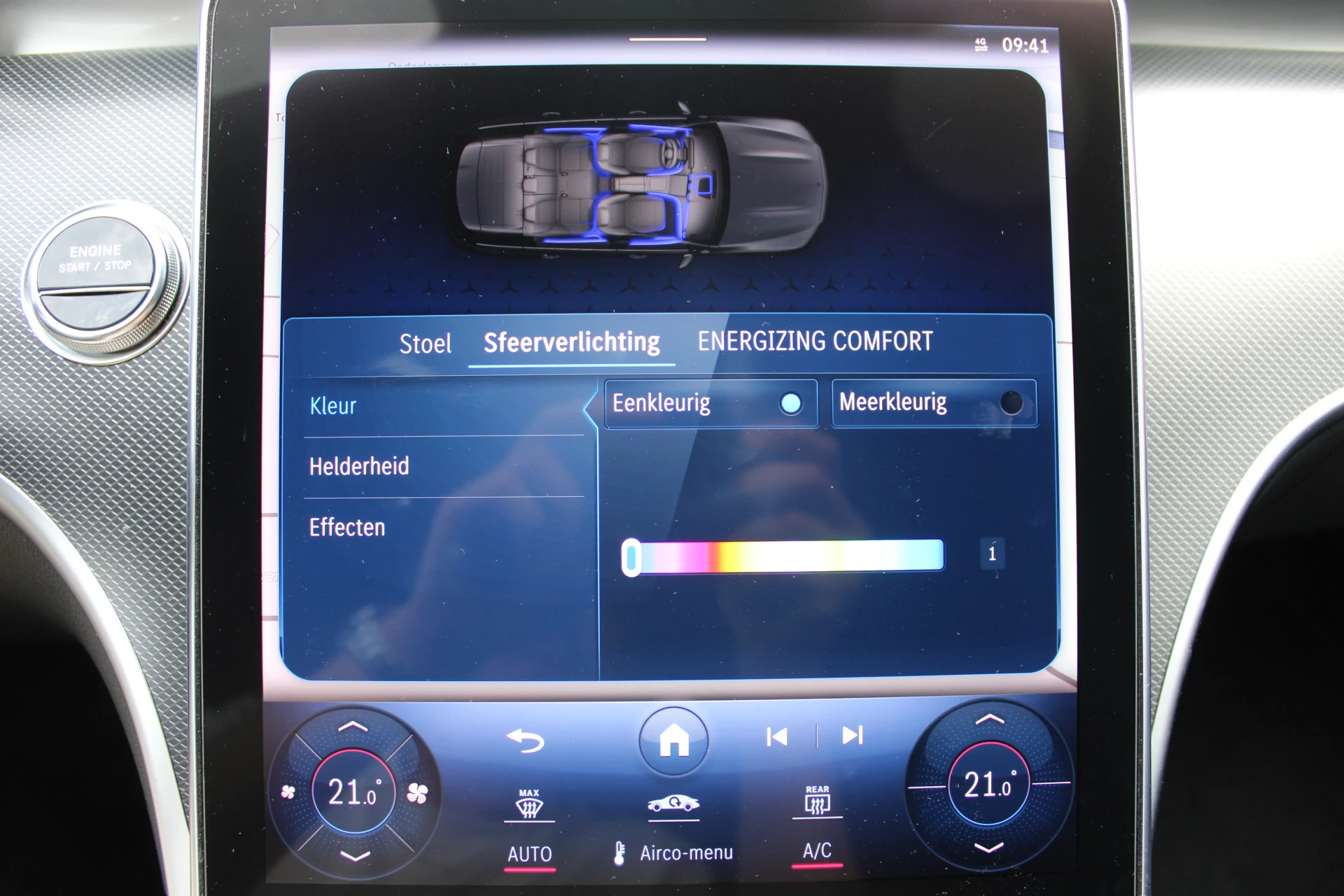Mercedes-Benz C-Klasse 2023 - Estate 300e AMG Line NIGHT PAKKET DISTRONIC SFEER CARPLAY CAMERA MULTIBEAM 19'' afbeelding 22