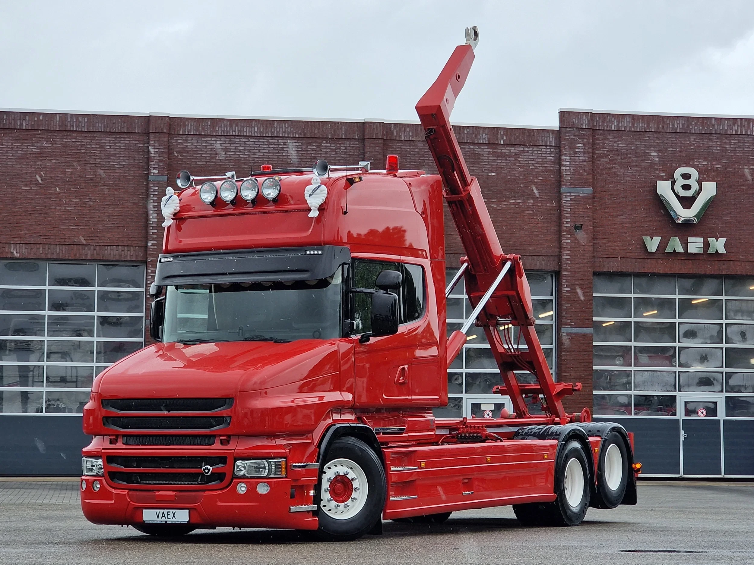 Scania T 2016 - T520 V8 6x2 - AJK Hooklift - New BUFFL interior - Retarder - Full air - Show truck Bild 58