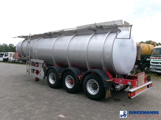 Fruehauf Chemical tank inox 22.5 m3 / 1 comp 1996 imagen 3 miniatura