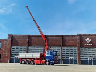 Scania R 2013 - R560 V8 8x4*4 - HIAB 244 K5 Crane / Kran / Grua with remote - Steering axle - Full air bild 8