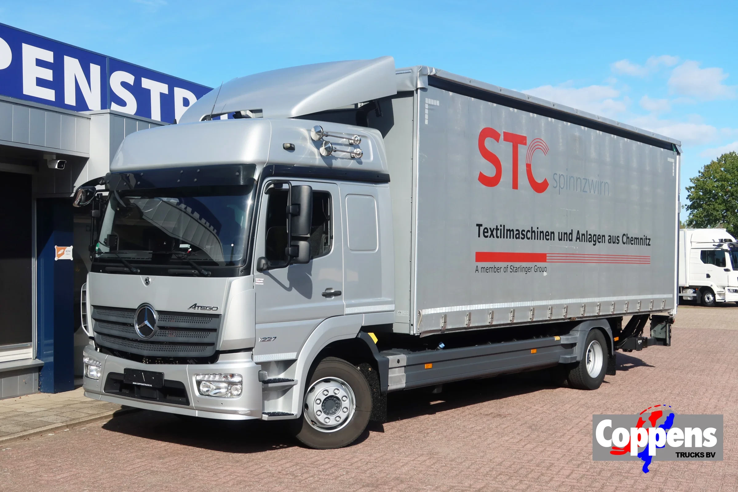 Mercedes-Benz Atego 2022 - 1227 L Schuifzeil + schuifdak + klep, High sleeper afbeelding 1