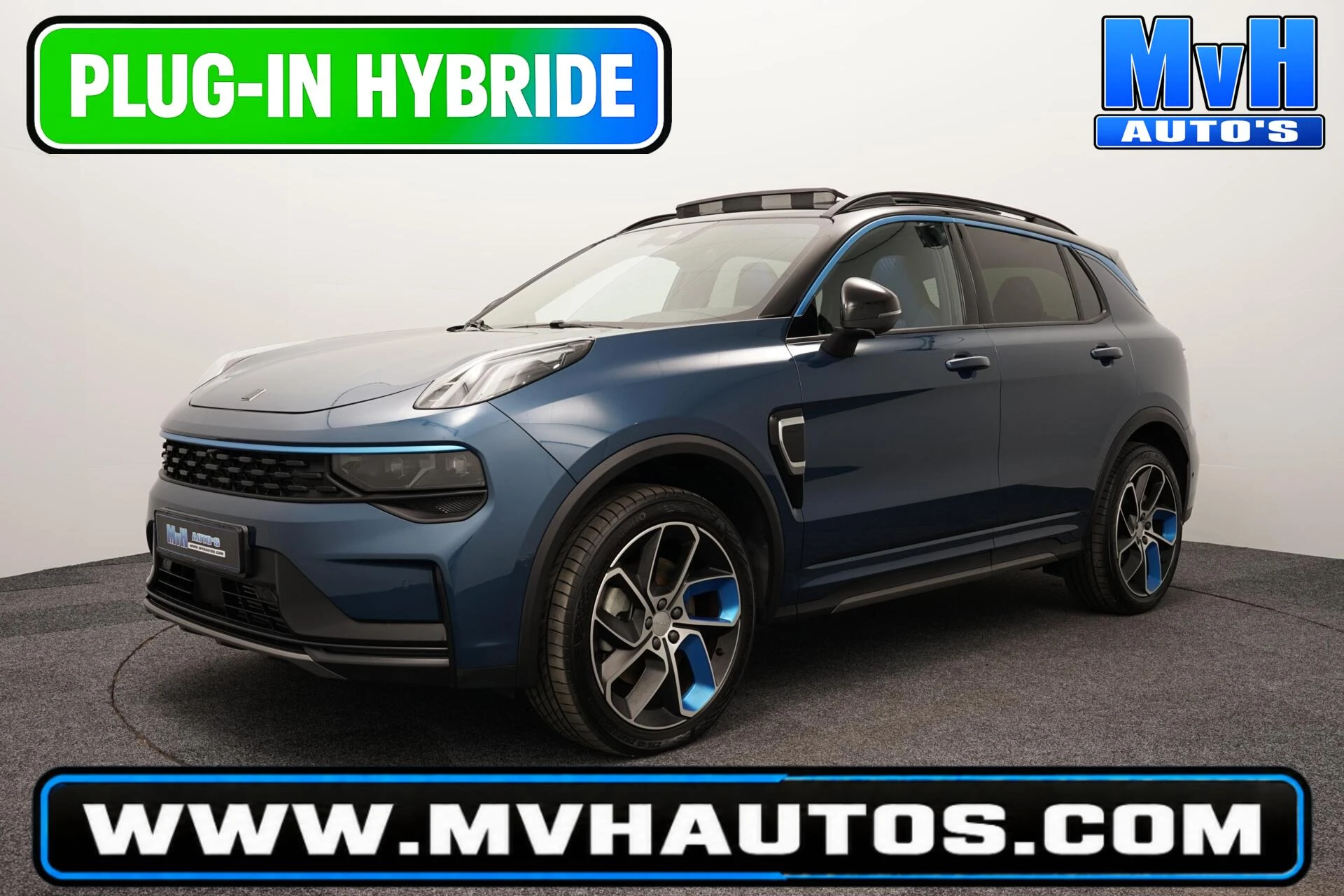 Lynk & Co 01 2023 - 1.5 PHEV|ZWARTE.HEMEL|360ºCAM|PANO|262PK|SOH97% afbeelding 1