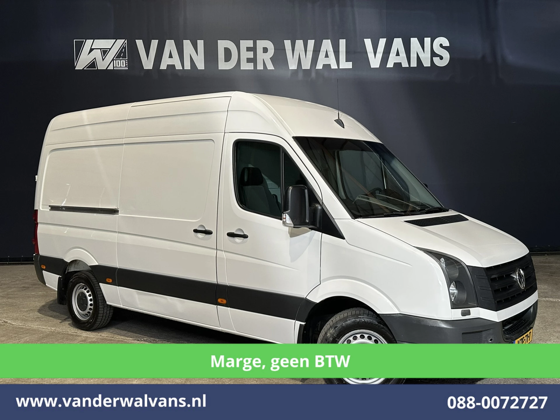 Volkswagen Crafter 2016 - 2.0 TDI 164pk **MARGE, geen BTW** L2H2 Inrichting Airco | Trekhaak | Cruisecontrol immagine 1