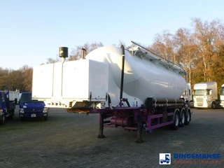 Spitzer Powder tank alu 37 m3 + engine/compressor 2006 en venta