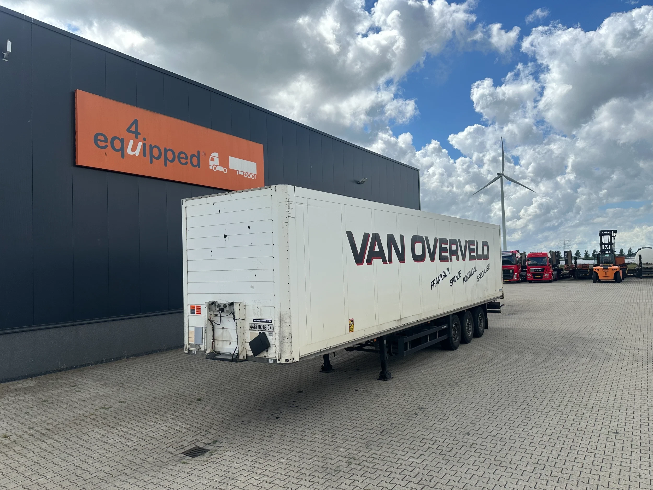 Schmitz Cargobull 2008 - SKO24 / SAF DISC / 2x LIFTAXLE / GALVANIZED / NL-TRAILER afbeelding 1