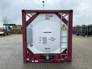 CIMC tankcontainers N/A 2017 - 20FT ISO /  25.030L / L4BN / 22K2 / T11 / steam heating / bottom discharge / 2.5Y-TEST/CSC: 11/2027 bild 6