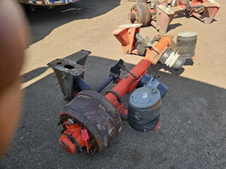 SMB TRAILER AXLE SINGLE TIRE DRUM. MISSING ONE HUBE. 2005 - N/A zdjecie 1