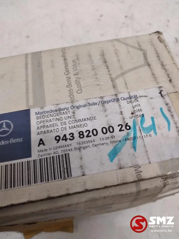 Mercedes-Benz Actros - Verwarmingsbedieningspaneel mercedes mp2 immagine 3