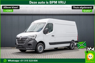 Renault Master 2022 - Bleu DCI 135PK | L2H2 | Nieuw | Navi | 3-Zits | LED | Cruise | Airco afbeelding 1