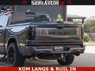 Dodge Ram Pick-Up 2023 - LIMITED NIGHT 5.7 V8 402PK | HUD | 4PL WHEELS | LUCHTVERING |OPEN UILAAT KLEP | BOM VOL | GRANITE CRYSTAL | DC | obrazek 18
