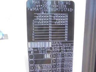 MAN TGS 2016 - 6X2 1 CYLINDER NOT OK bild 18