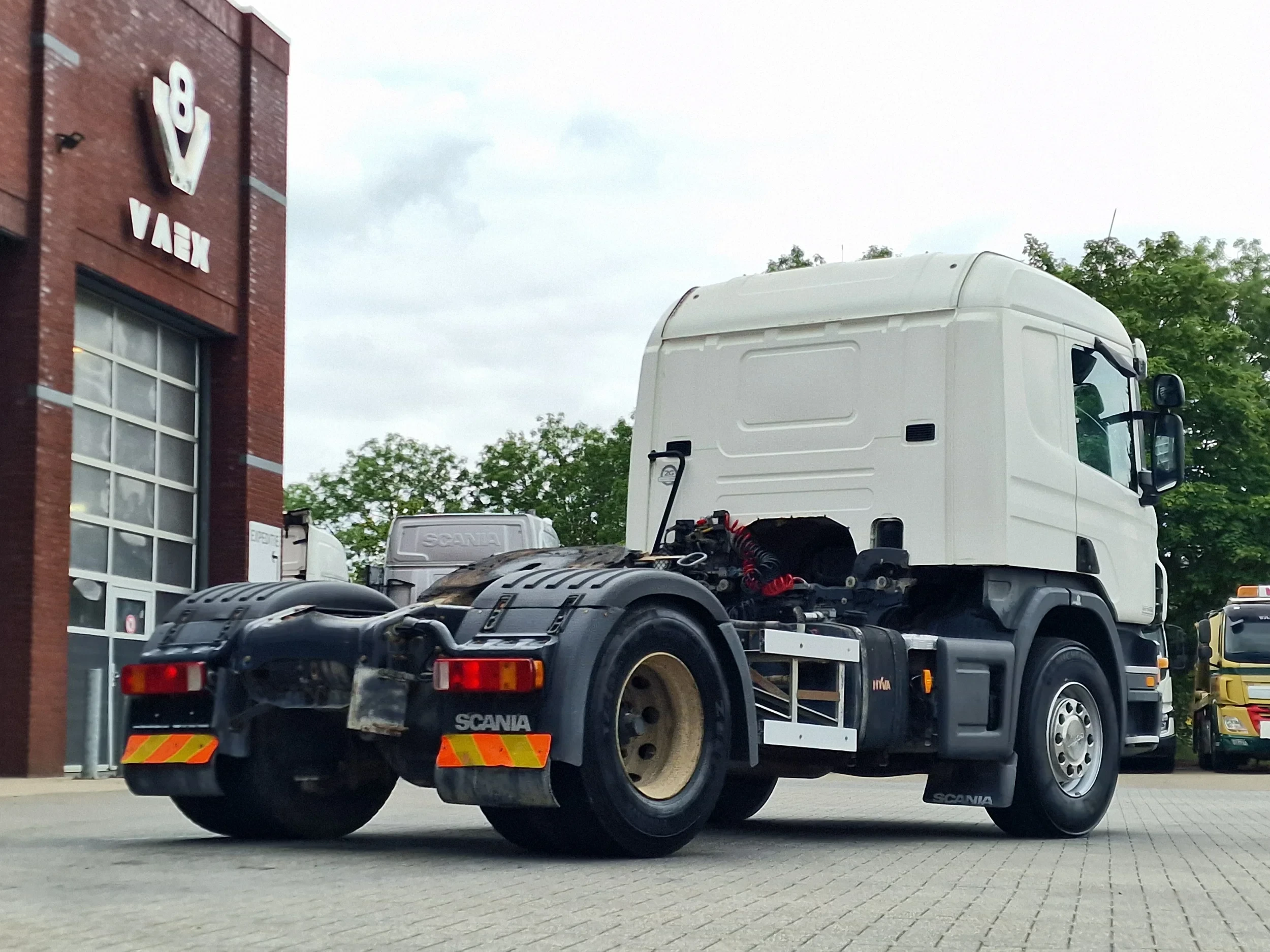 Scania P 2005 - P410 EURO3 - steal / air - manual gearbox - hydraulic afbeelding 7