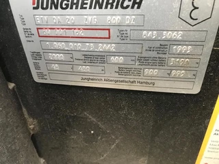 Jungheinrich vierweg zijlader ETVQ 20 1998 - N/A obrazek 2