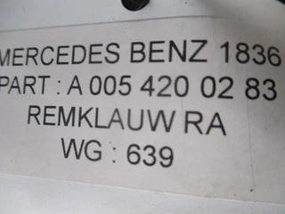 Mercedes-Benz - A 005 420 02 83 RECHTS ACHTER MP 4 EURO 6 imagem 2 miniatura