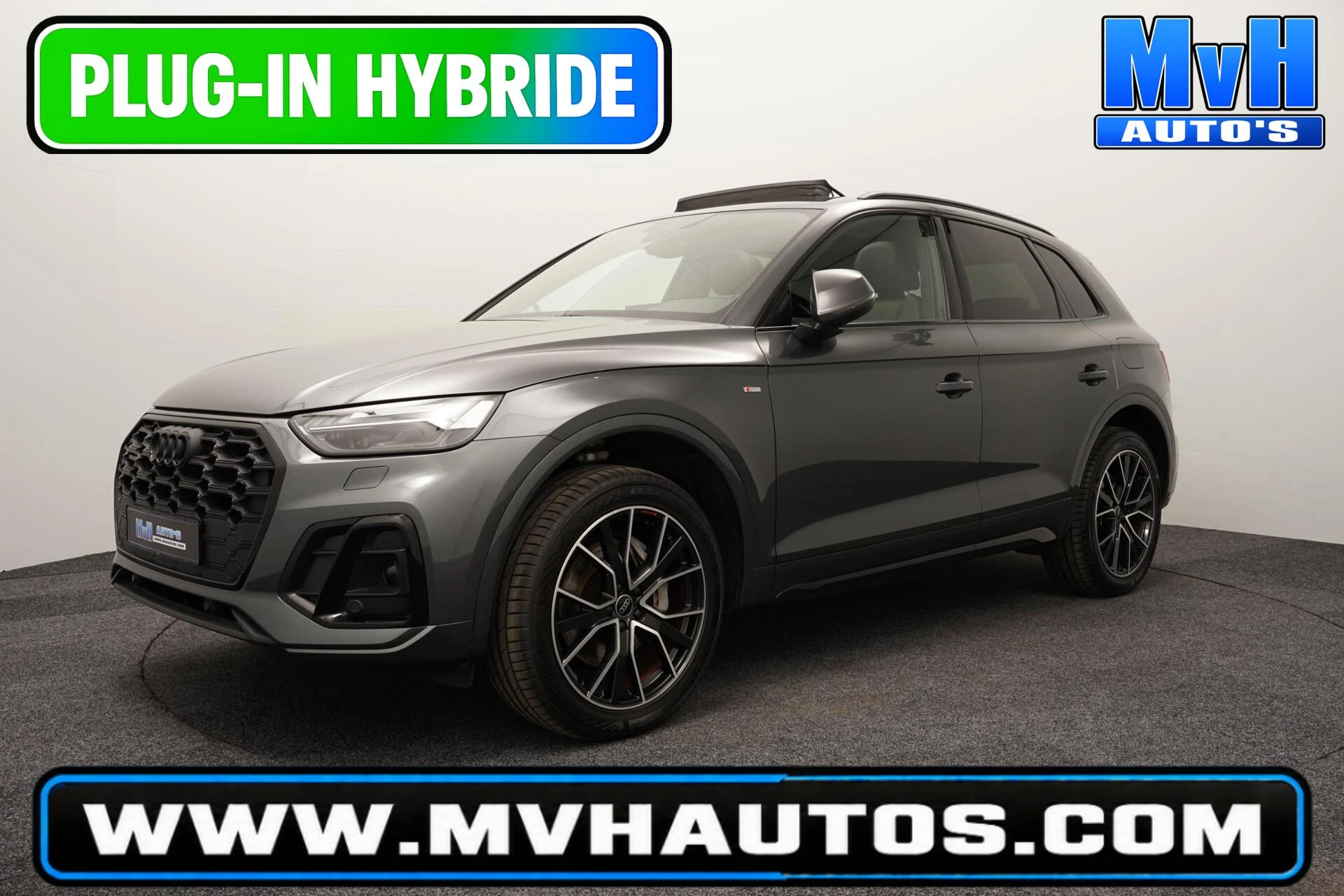 Audi Q5 2023 - 50 TFSI e S Ed. PHEV|Quattro|300PK|PANO|MATRIX|SOH95% afbeelding 1