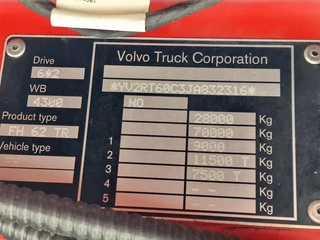 Volvo FH 2019 - 13.540 Globetrotter XL 6x2 - Chassis 4.30 WB - Retarder - Ocean race - Full air - Leather zdjecie 27