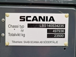 Scania LB140 V8 1976 - 350 HP 6x2 Oldtimer - Perfect shape - Private owned/No VAT image 44
