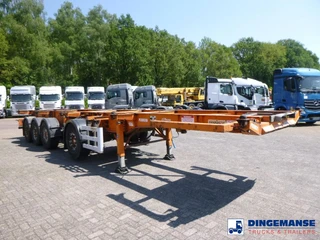 Dennison 4-axle container combi trailer (3 + 1 axles) 20-30-40-45 ft 2006 imagen 2 miniatura