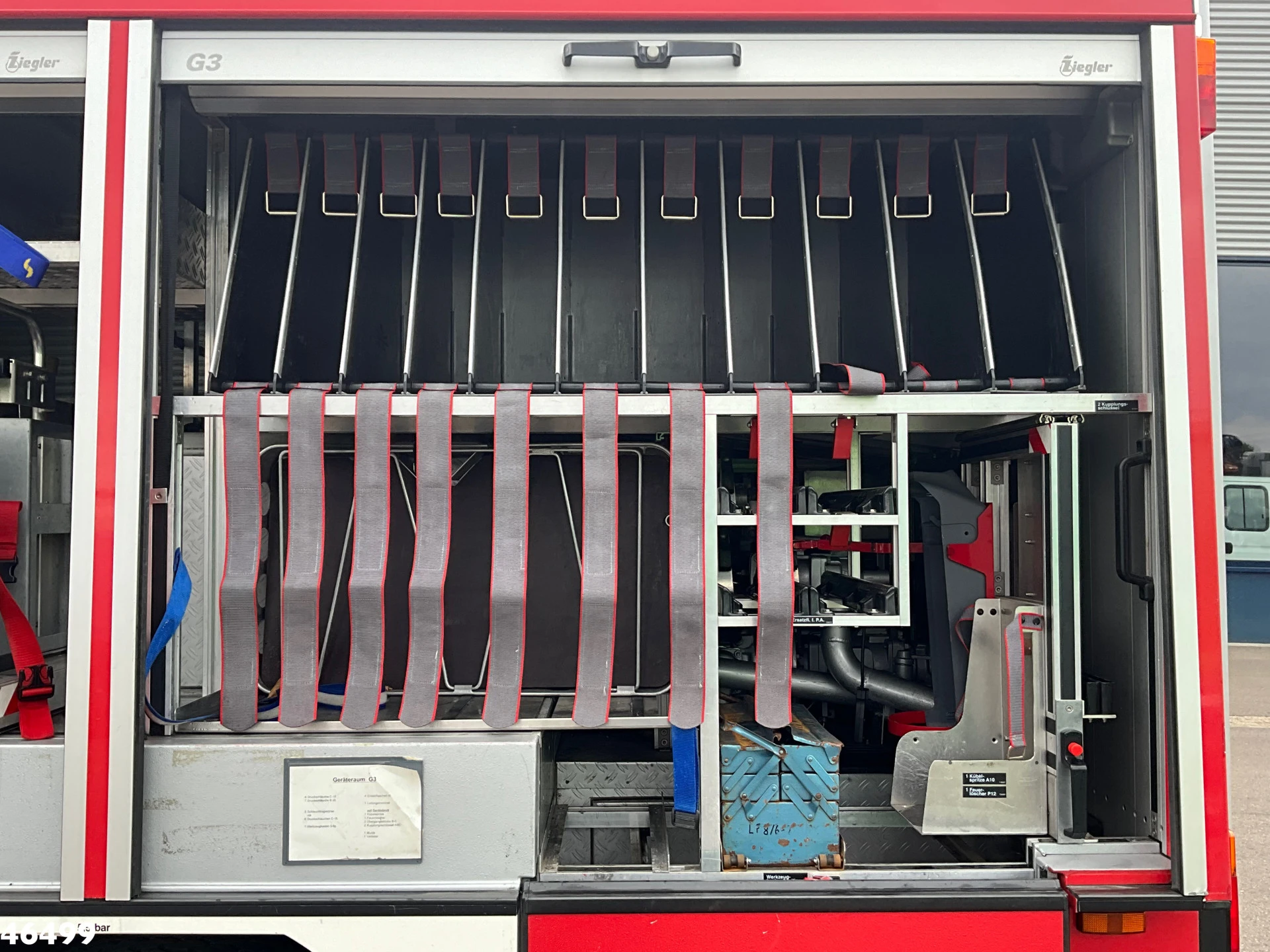 Mercedes-Benz Atego 2002 - 918 4x4 ZIEGLER Brandweer / materiaalwagen Just 17.693 km! afbeelding 16
