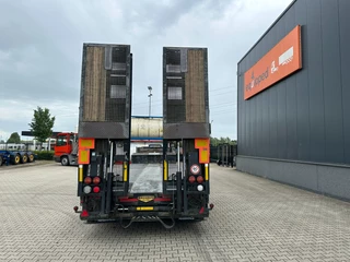Broshuis N/A 2017 - 3ABSD Lowloader 3-axle / GVW: 59.000kg / Neck: 23.000kg / hydraulic steering + ramps + loading table / 4.60m extendable / winch / liftaxle image 8