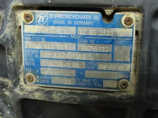 MAN N/A - Gearbox & Clutch Parts Versnellingsbak 12AS2331TD+IT3 imagen 3