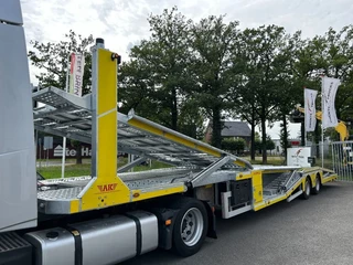 Aksoylu 2026 - Autotransporter trailer 6 car 2 winch The Dealer of West Europe TuV VDI 2700 image 2 thumbnail